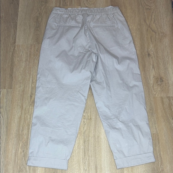 MAC collection khaki lightweight women’s cropped ankle pants size medium - Picture 7 of 8